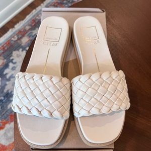 Dolce Vita ivory Grazie sandal